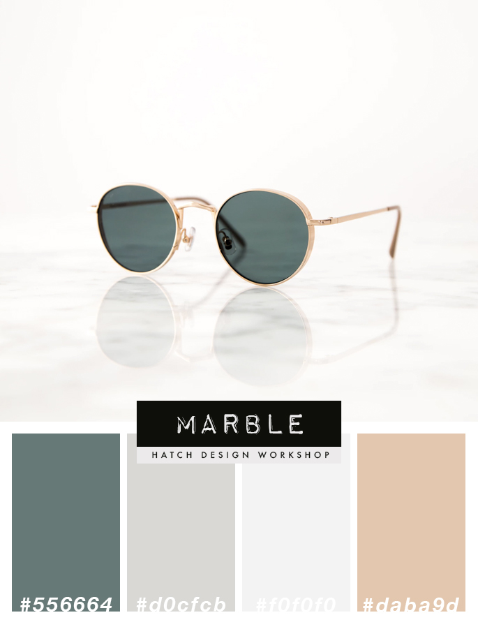 Luxury Marble Color Palette Light Grey Scheme