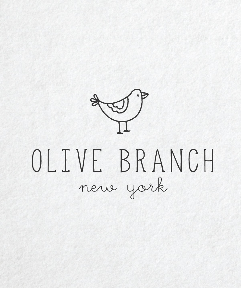 Hand Drawn Bird Logo Design Branding