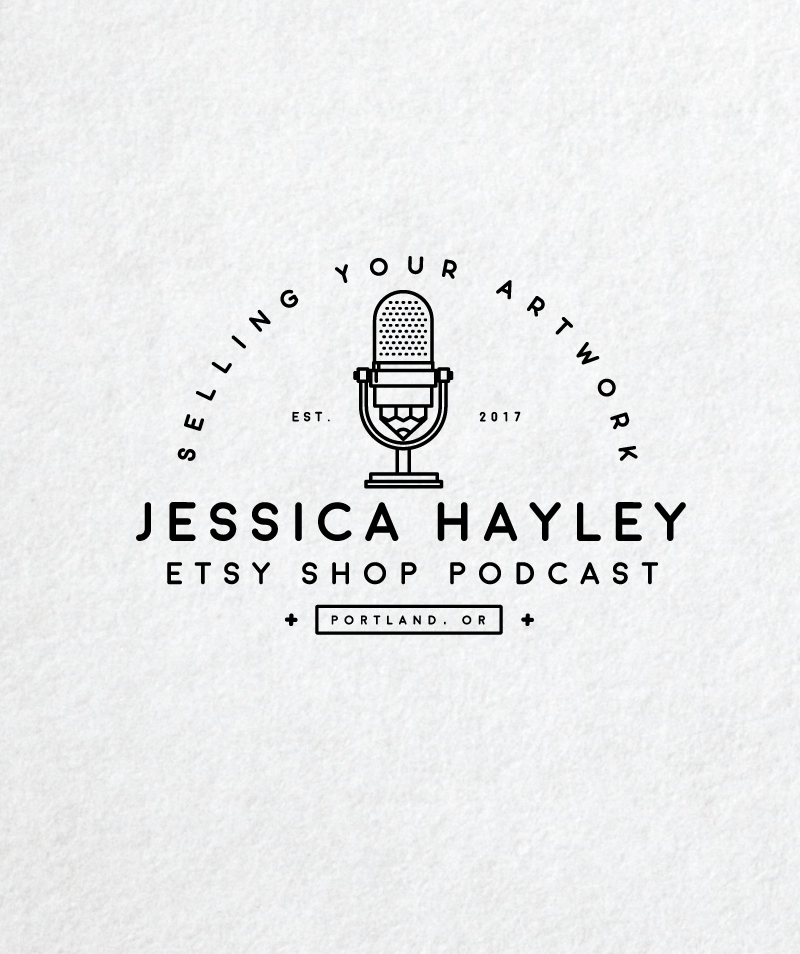 Modern Logo Design Icon Branding Podcast Logo